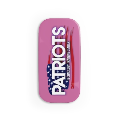 Patriots Phone Click-On Grip - Pink