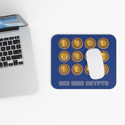 Crypto Coins Mouse Pad (Rectangle)
