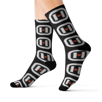 Officially Human Sublimation Socks