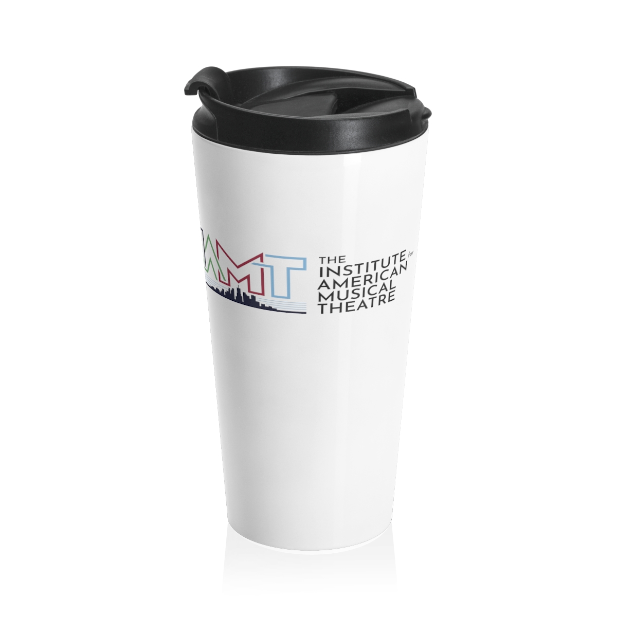 Stainless Steel Travel Mug - Color Logo product main image