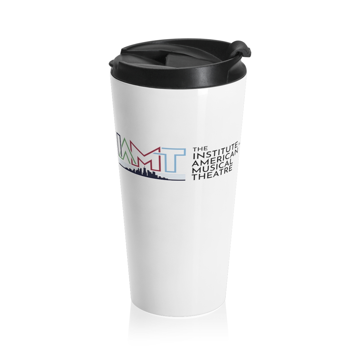 Stainless Steel Travel Mug - Color Logo product thumbnail image