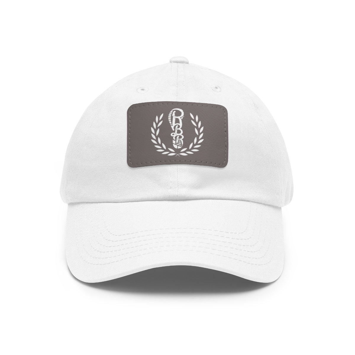 Dad Hat with Leather RBR Patch product thumbnail image