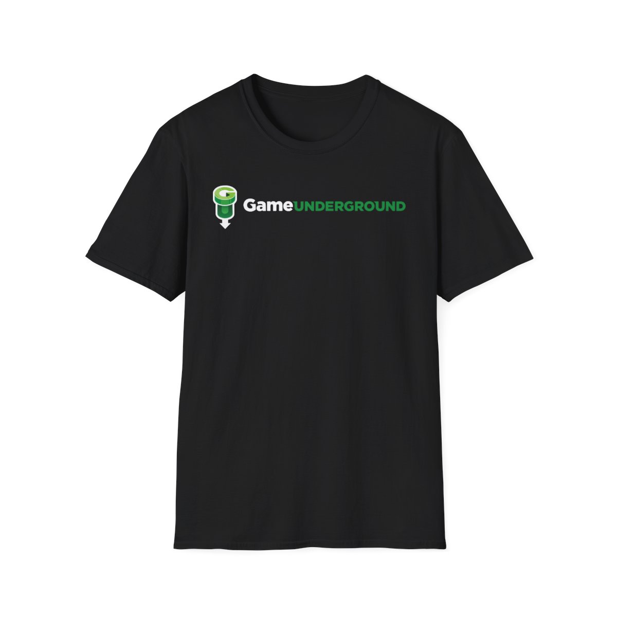 Game Underground Logo T-Shirt Text Unisex Softstyle T-Shirt product thumbnail image