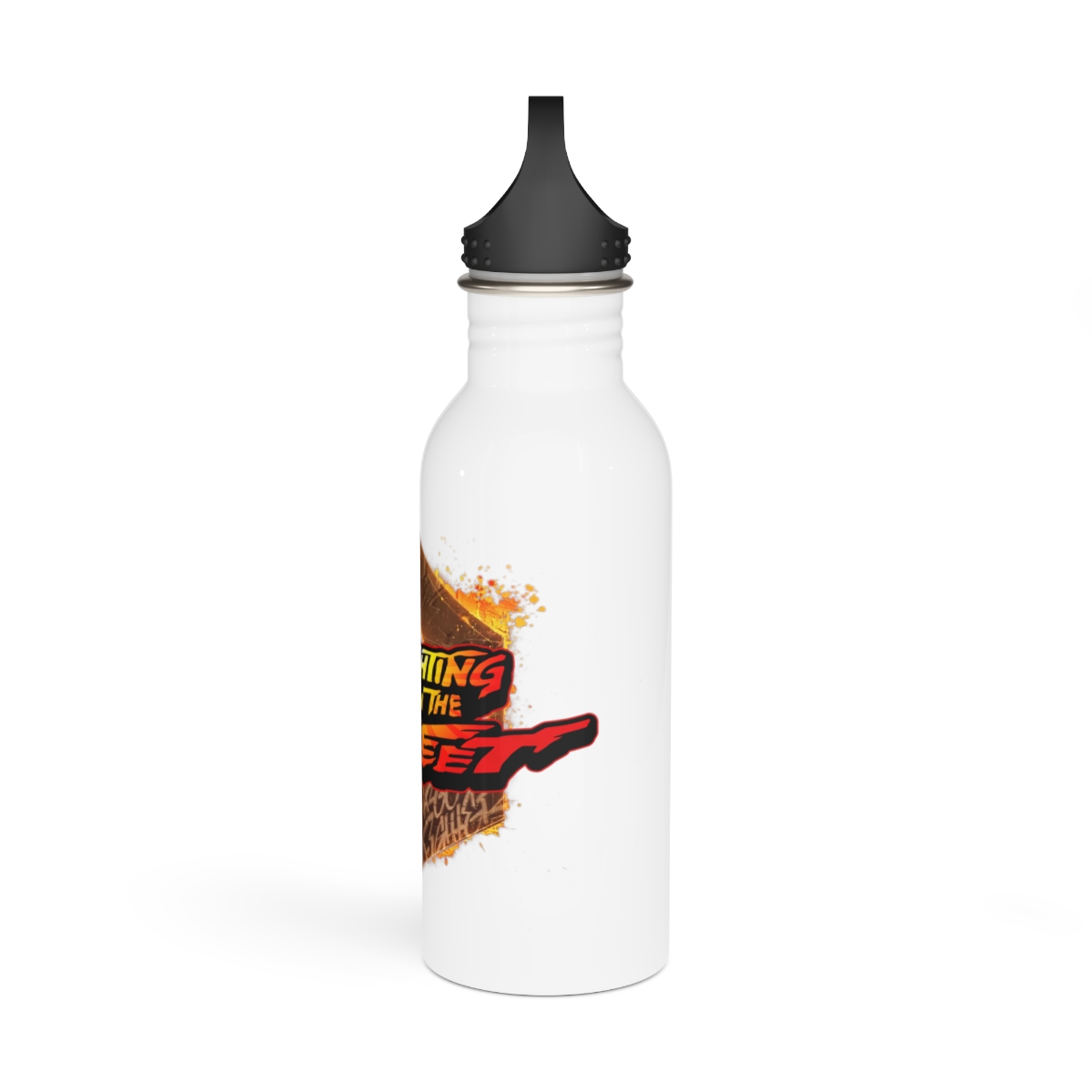 Fighting in the Street Stainless Steel Water Bottle product thumbnail image