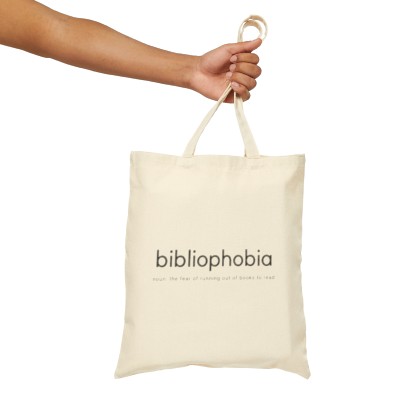 bibliophobia Canvas Tote Bag