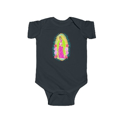"Virgencita" Infant Fine Jersey Bodysuit