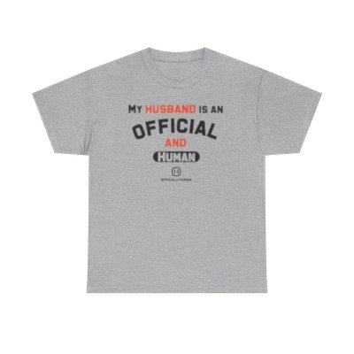 My Husband Is An Official Unisex Heavy Cotton Tee
