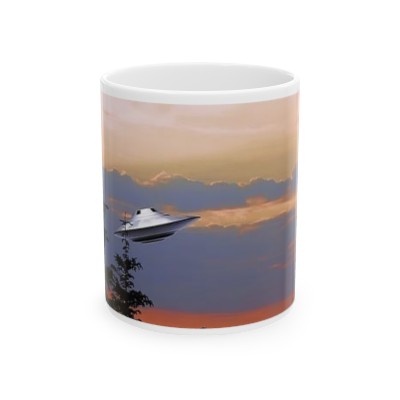 UFO Ceramic Mug 11oz