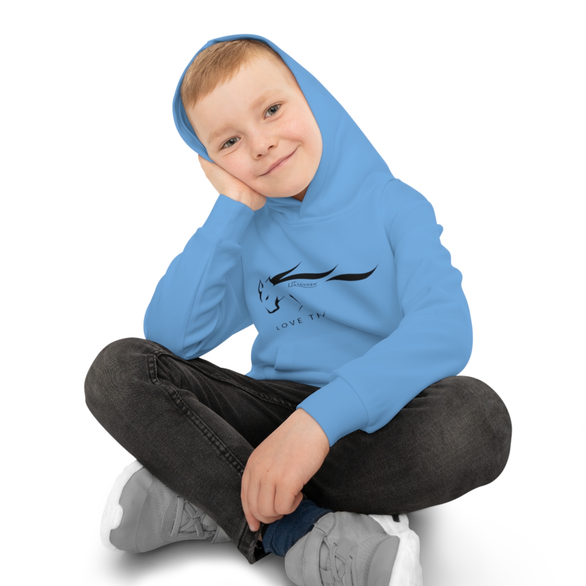 Blue Children's Hoodie product main image