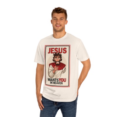 Offical Jesus Wants You tshirt - Unisex Classic Tee
