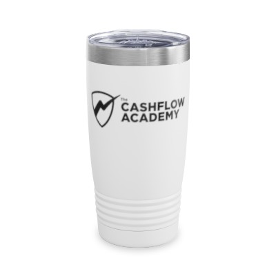 The Cash Flow Academy Logo Ringneck Tumbler, 20oz