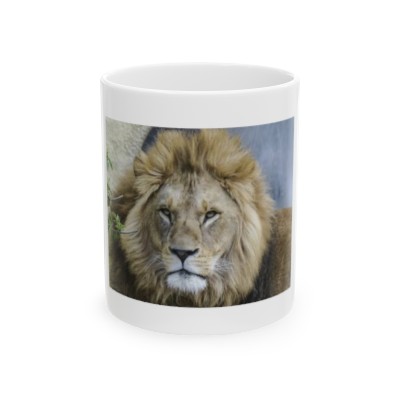 LION Ceramic Mug 11oz