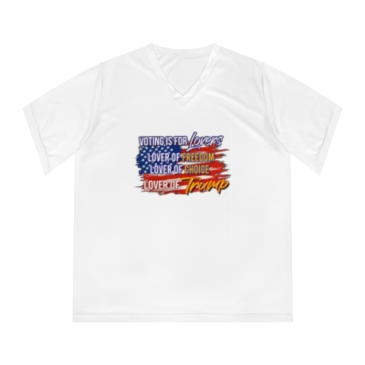 Women for Trump Performance V-Neck T-Shirt