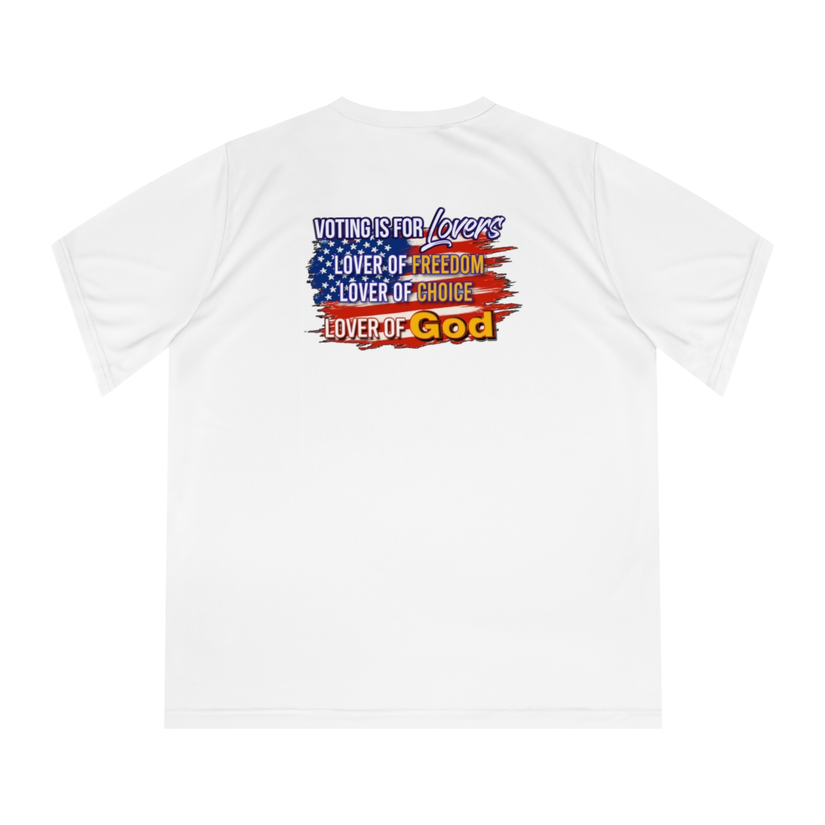 Women for Trump Performance V-Neck T-Shirt product thumbnail image