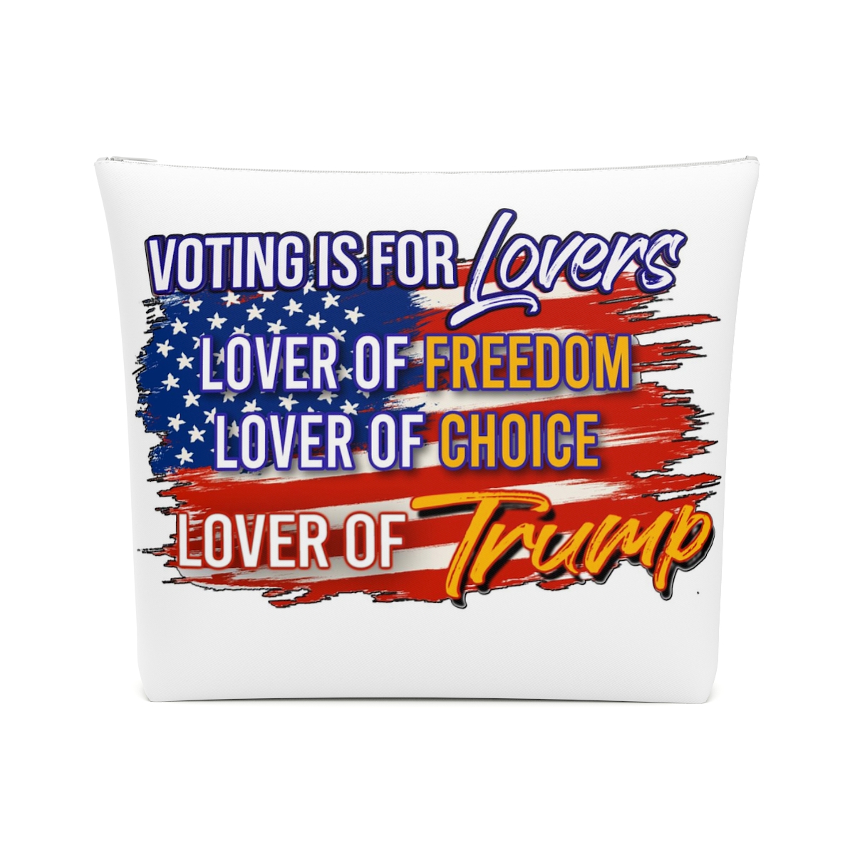 Lover of Trump Cotton Cosmetic Bag product thumbnail image