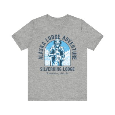 Alaska Lodge Adventure - Old Man in the Sea T-Shirt
