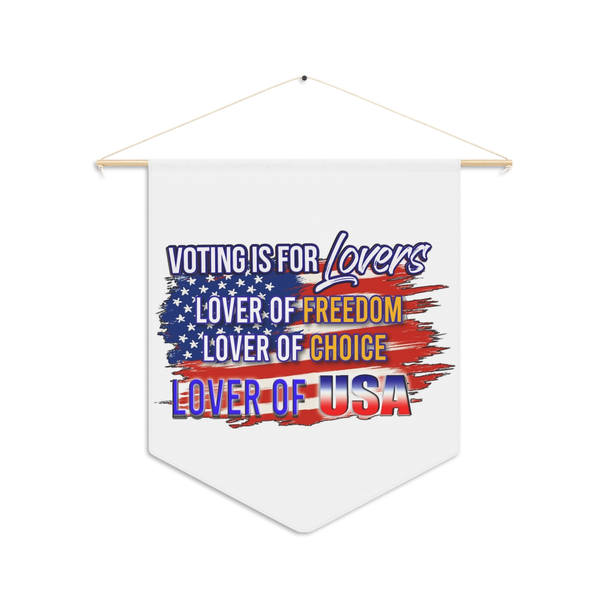 Lover of USA Pennant product thumbnail image
