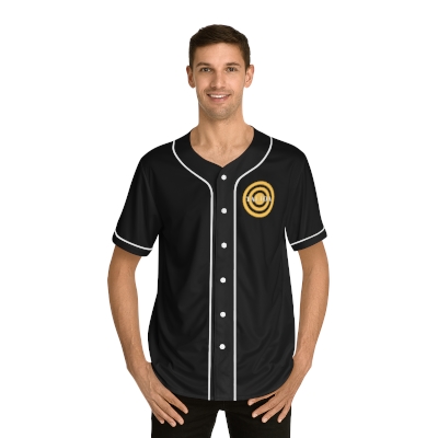 TALTOA  Men's Baseball Jersey - (black)