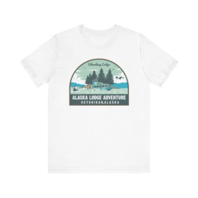 Alaska Lodge Adventure Light Island T-Shrit