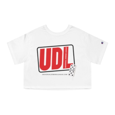 Universal Domino League - Champion Women's Heritage Cropped T-Shirt