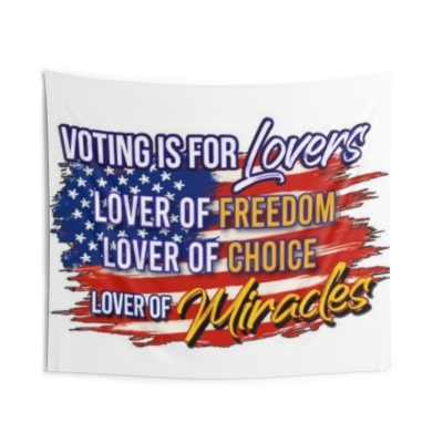 Lover of Miracles Indoor Wall Tapestries