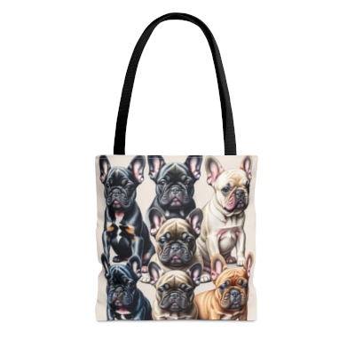 Frenchies Galore Tote Bag (AOP)