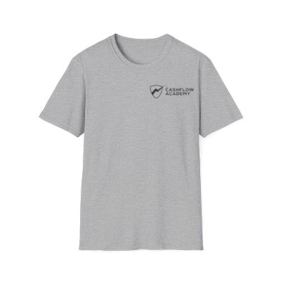 The Cash Flow Academy Badge Logo Unisex Softstyle T-Shirt