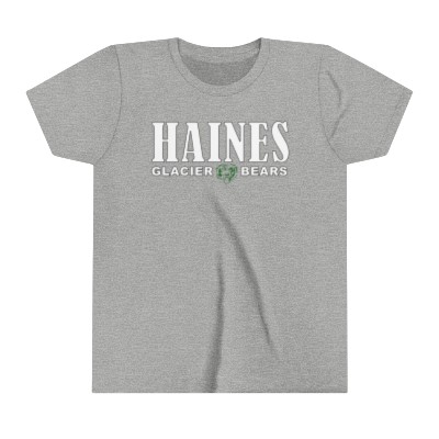 Where are we from?  HAINES!  Youth Short Sleeve Tee