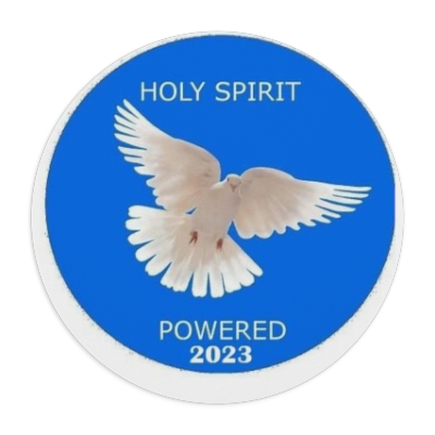 Mouse Pad Holy Spirit Powered 8in. Round