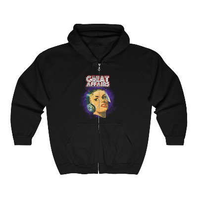 The Great Affairs - Space Dust Girl - Unisex Heavy Blend™ Full Zip Hooded Sweatshirt