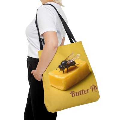AGOLOGISTART's Original Butter Fly Tote Bag