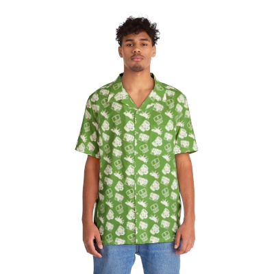 The King In Emerald {Hawaiian Shirt}
