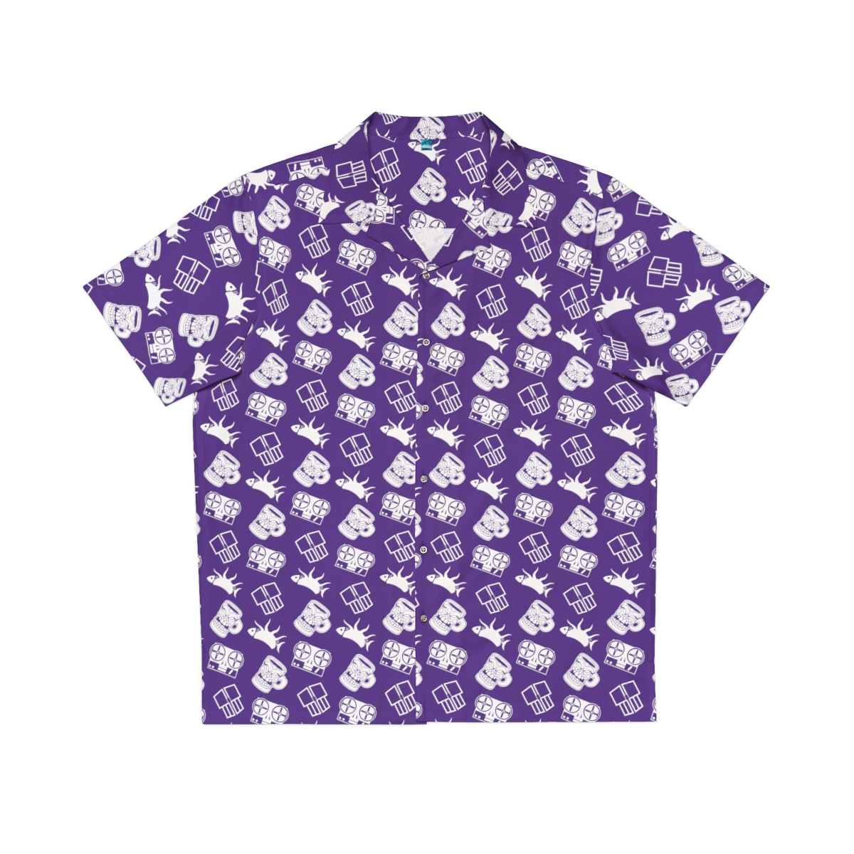 The King In Violet {Hawaiian Shirt} product thumbnail image