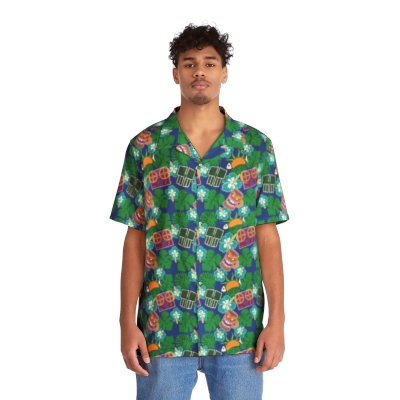 Azure Bayou {Hawaiian Shirt}