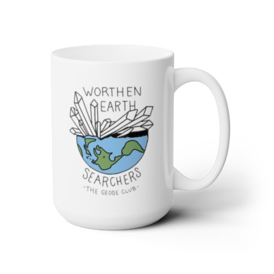 Right Handed Worthen Earth Searchers Ceramic Mug 15oz