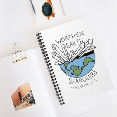 Worthen Earth Searchers Spiral Notebook - Ruled Line