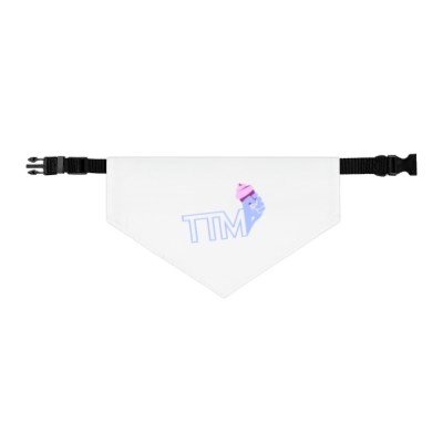 TTM Logo Pet Bandana Collar