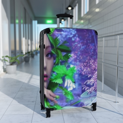 Beauty and The Weed Suitcase
