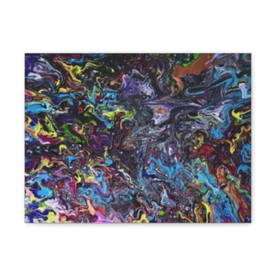 Wavy Colors - Canvas Gallery Wraps