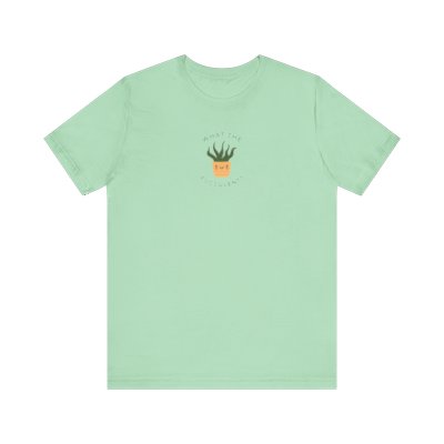 What The Fucculent - Succulent Plant T-Shirt  - Unisex Jersey Short Sleeve Tee