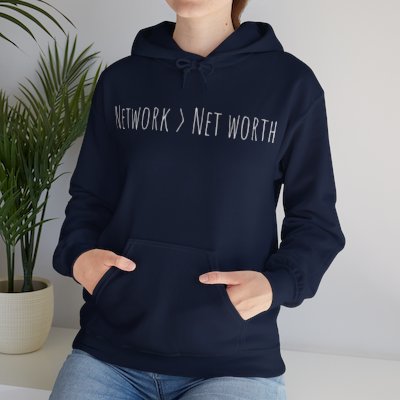 Network > Net Worth  - Unisex Heavy Blend™ Hooded Sweatshirt