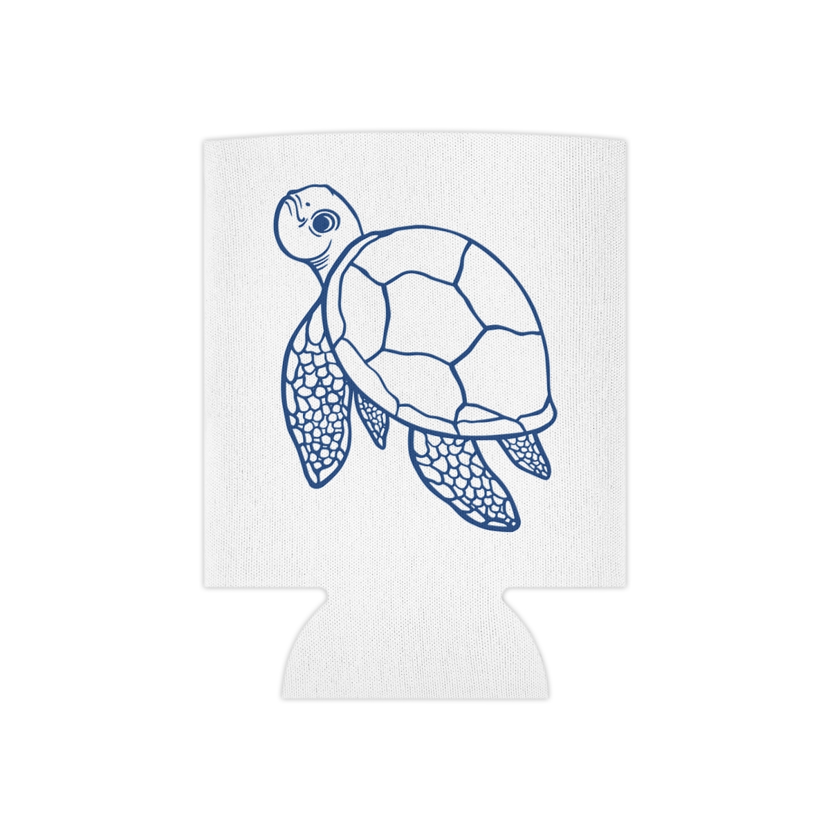 Seas the Day Sea Turtle Can Koozie - White product thumbnail image