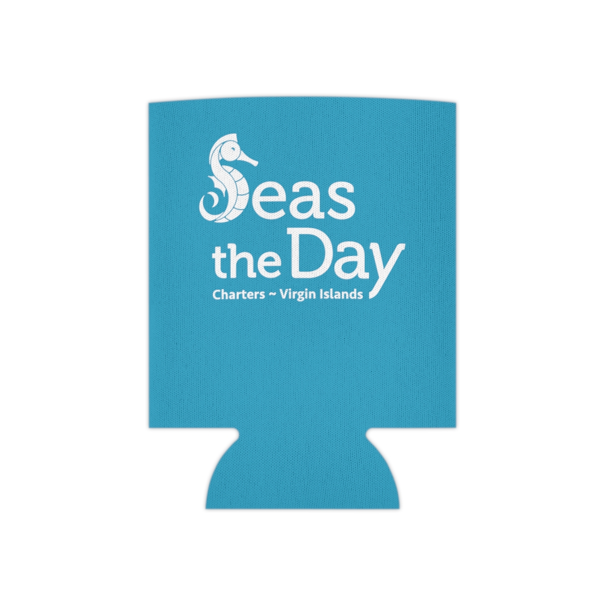 Seas the Day Can Koozie - Turquoise product thumbnail image