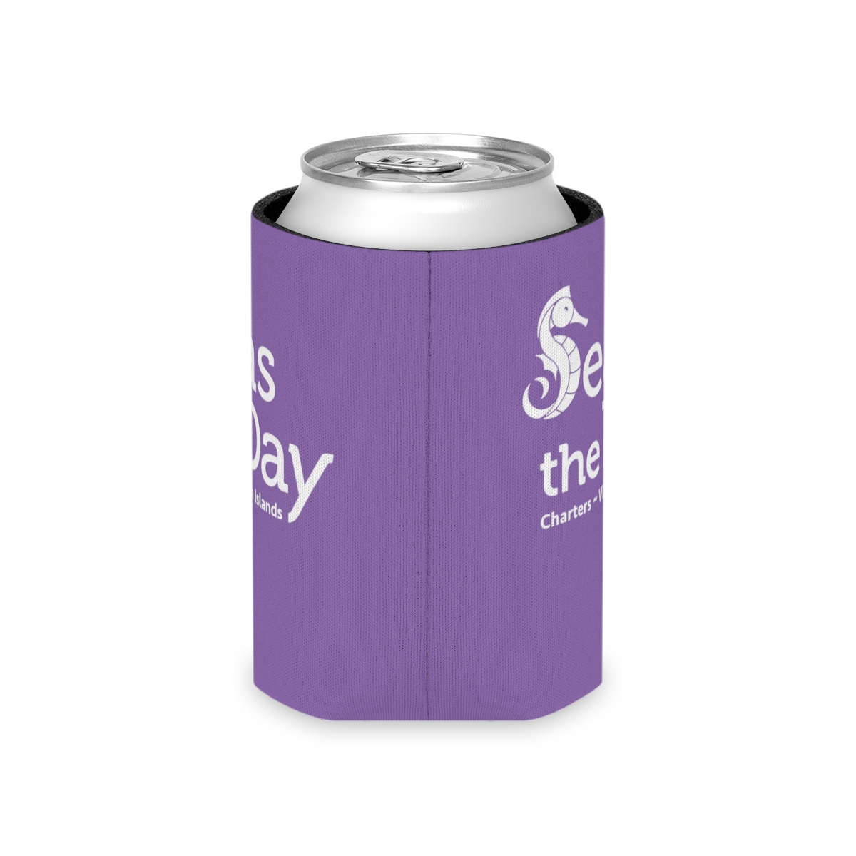Seas the Day Can Koozie - Purple product thumbnail image