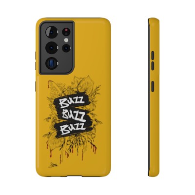 Buzz Buzz Buzz / red on yellow - Impact-Resistant Cases