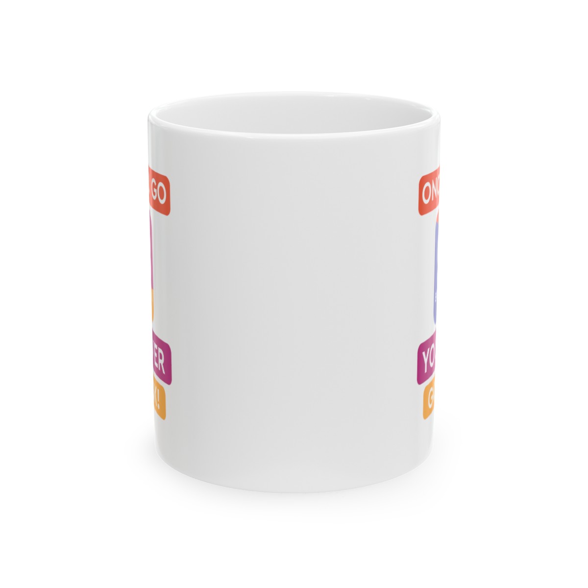 Ceramic Mug in white 11oz product thumbnail image