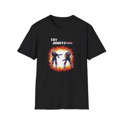 Crimson Twins Burst Unisex Softstyle T-Shirt