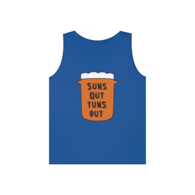 Suns Out Tuns Out Tank - Unisex Heavy Cotton