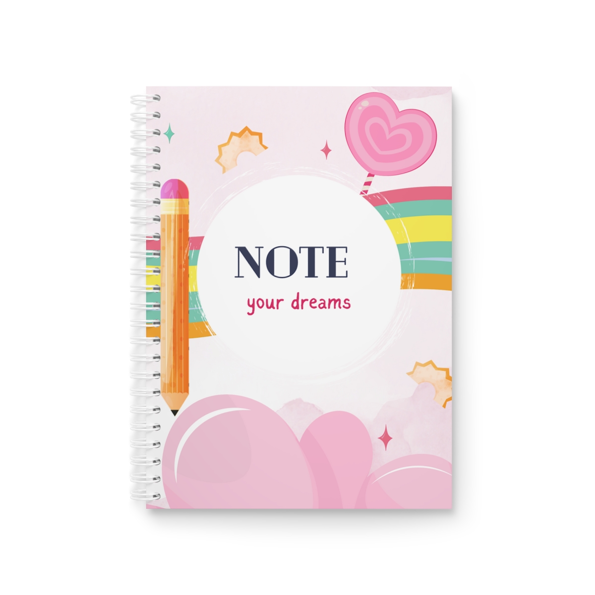 Rainbow Notebook II Notebook for kids II Cute Notebook product thumbnail image