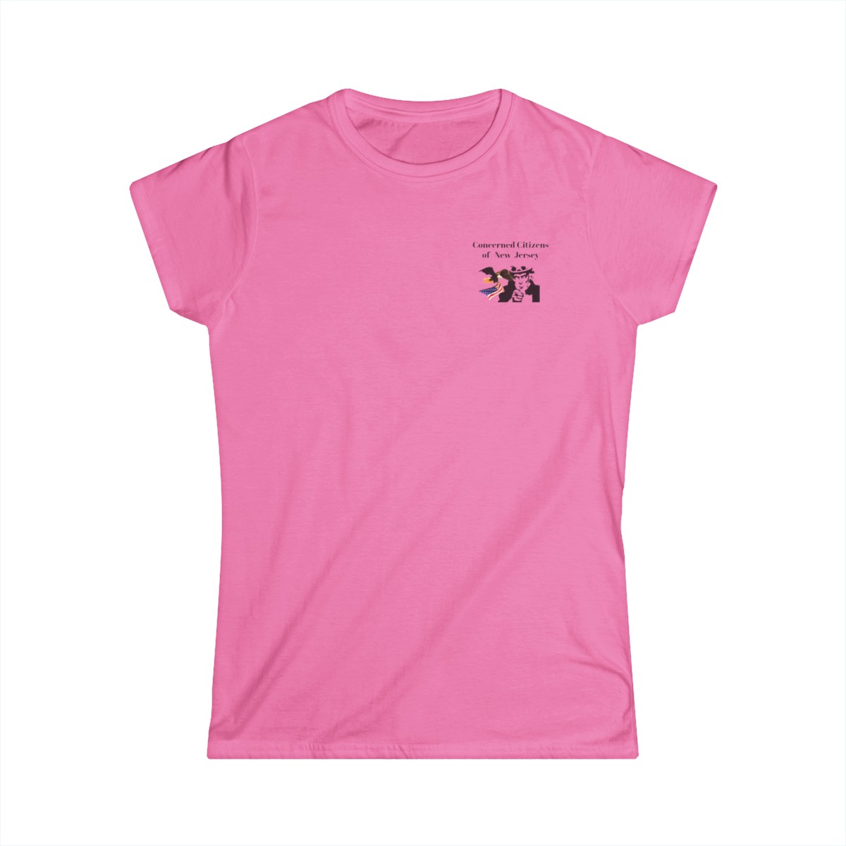  womens FRONT (concerned citizens + logo), BACK (motto) -3 product main image